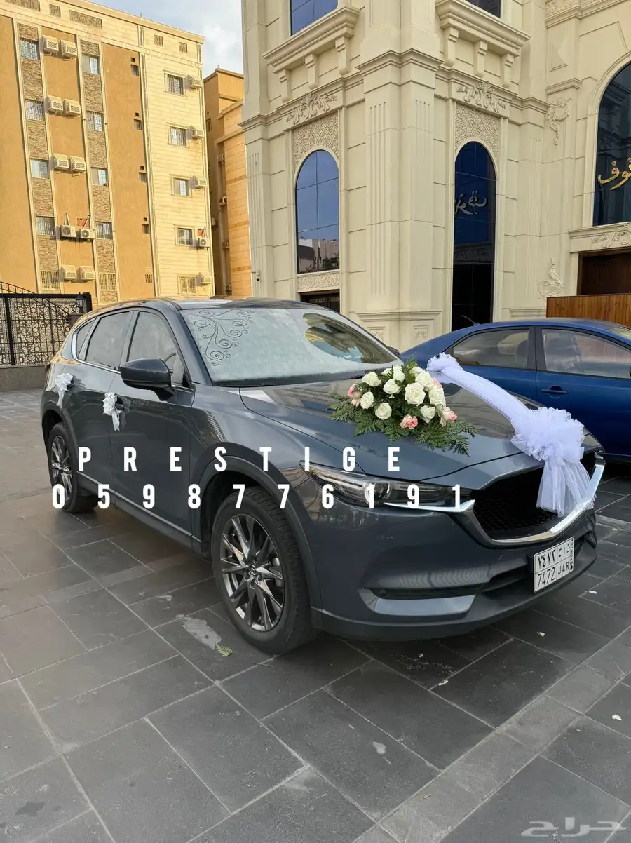 تشريع سيارات عرسان عند الموقع 7
