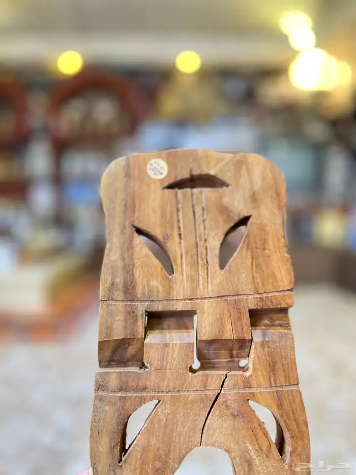 حامل مصحف خشب طبيعي قديم 7