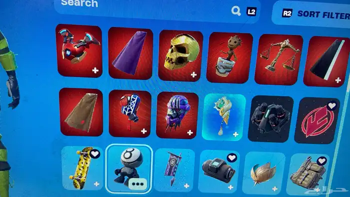 حساب فورت نايت 24