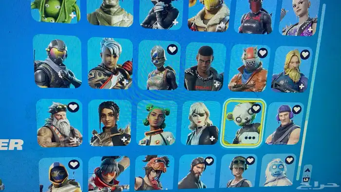 حساب فورت نايت 33