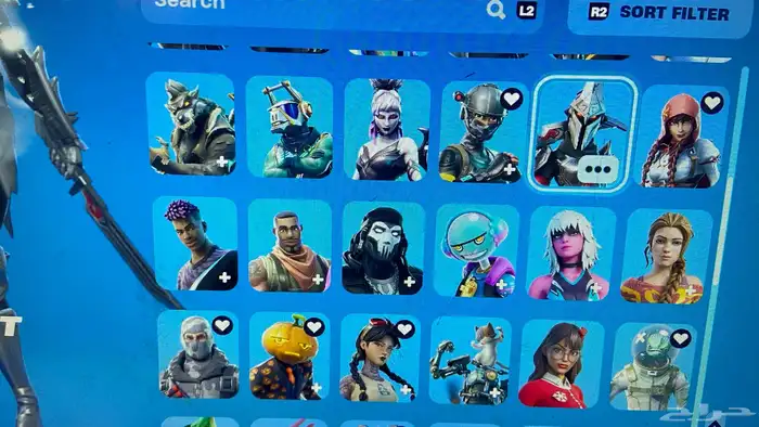 حساب فورت نايت 30