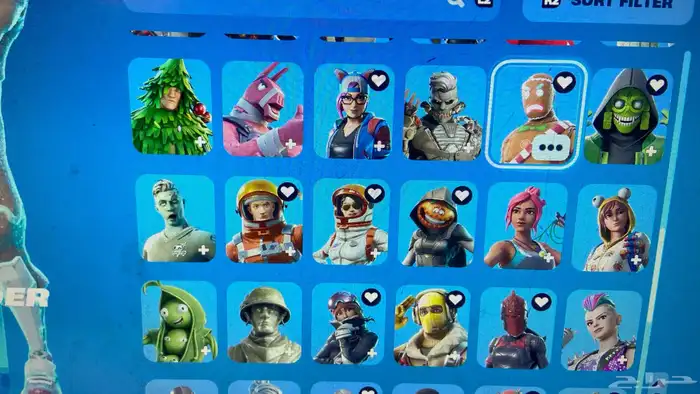 حساب فورت نايت 29