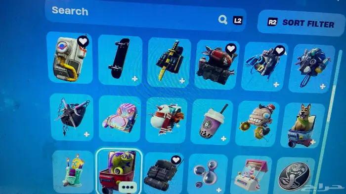 حساب فورت نايت 25
