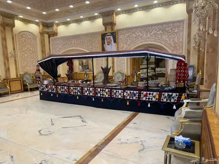 خيمة ضيافة واستقبال فخم لجميع المناسبات 7