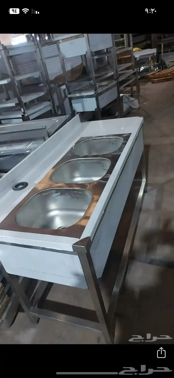 مجالي  مجلى   اعمال ستانلس ستيل   معدات مطعم 1