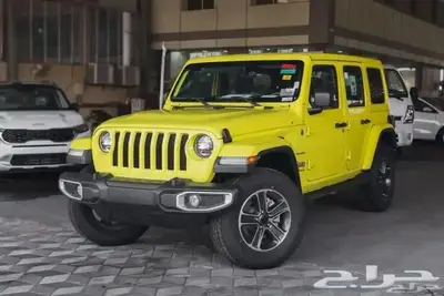 جيب رانجلر 2023صحارى اربع ابواب اصفار 6
