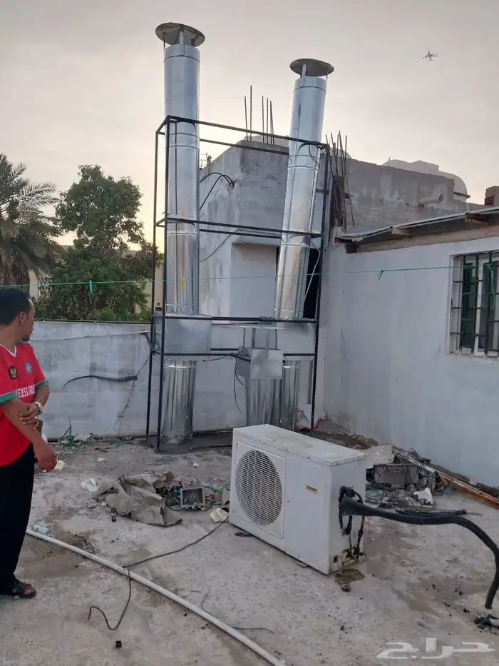 تجهيز مطاعم ومطابخ مداخن طاولات مغاسل أستيل 60