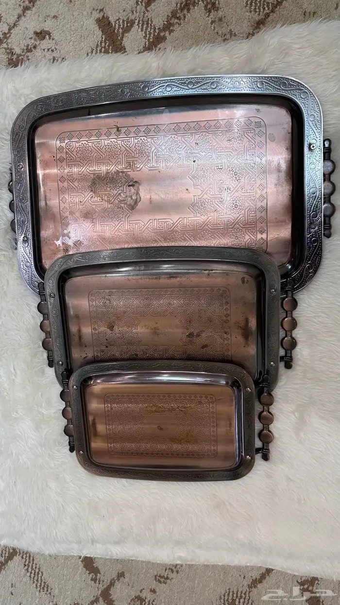 مواعين تراثية قديمة جدا اثرية نادرة بسعر كويس لها 45 سنة 9