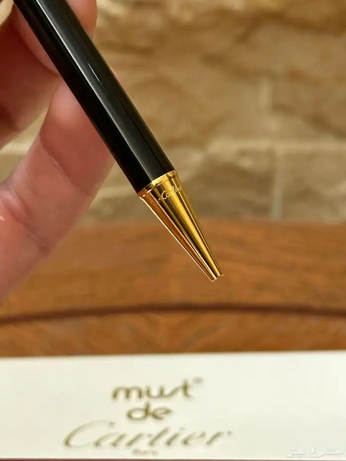 (تم البيع  ) قلم كارتير موست ترنتي 1990 Cartier must trinity 5
