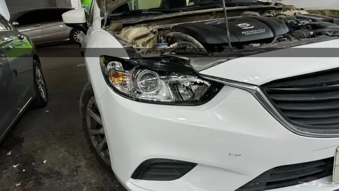 تغير زجاج مازدا 6 3