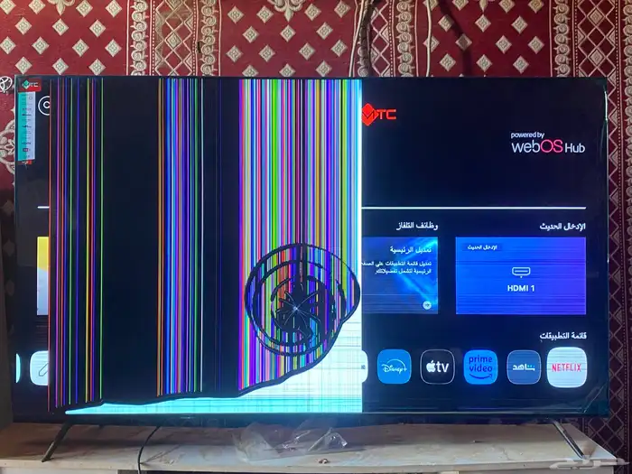 شاشه ال جي 75 بوصه شاشه mtc 70 بوصه 1