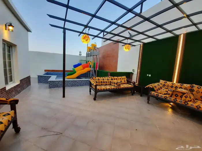 شالية واستراحة النورس مسبح وألعاب ماييه 1