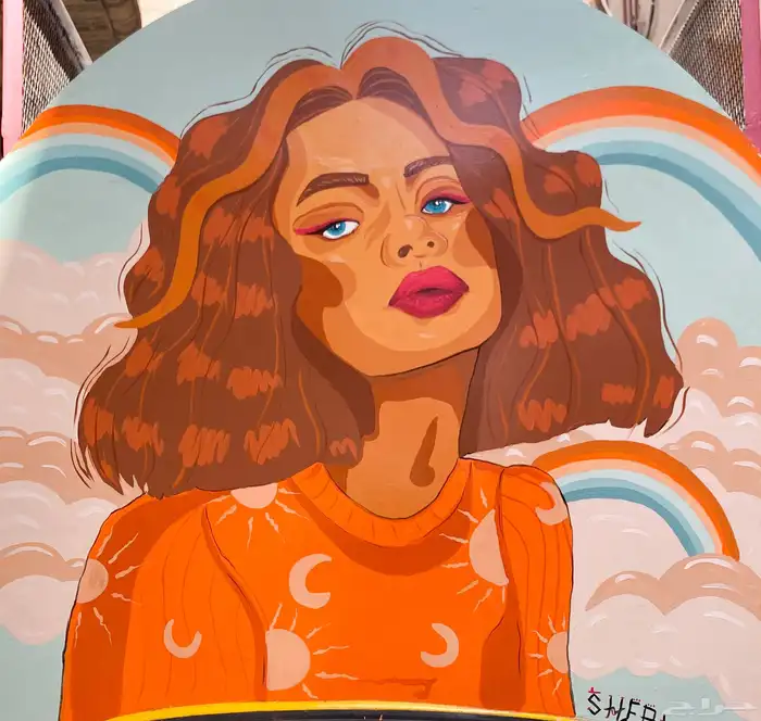 رسم جداريات رسومات 1