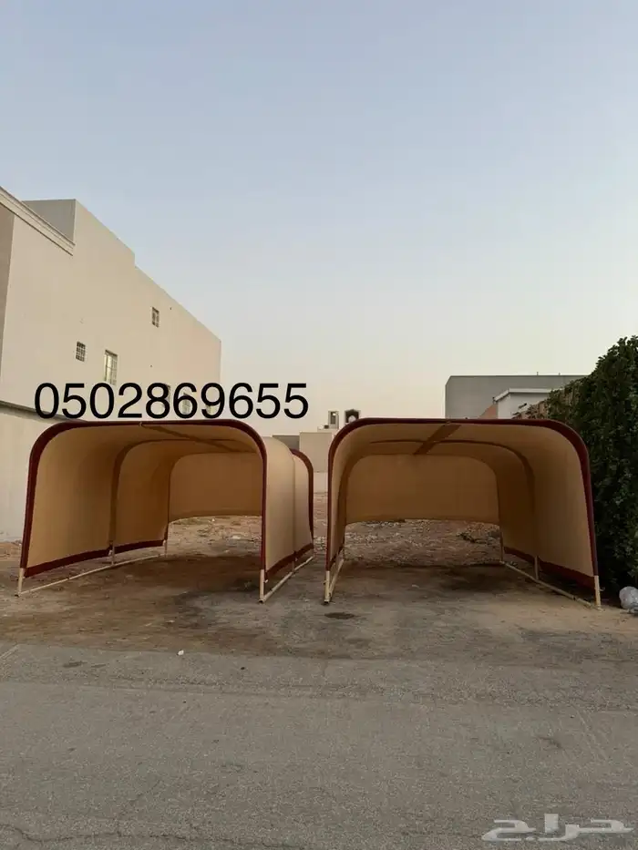 مظلة سيارة المتنقلة الطول 5.80 آلعرض 3.30 أرتفاع 2.50 0