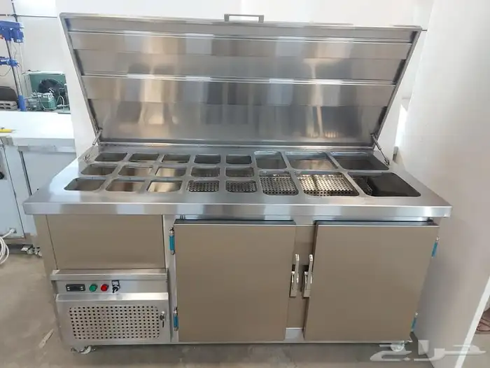 جميع اعمال الاستيل تفصيل حسب الطلب ثلاجات طاولات مداخن 13