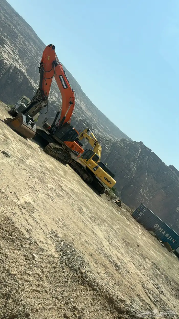 بوكلين قص وهدم وتكسير ترحيل 4