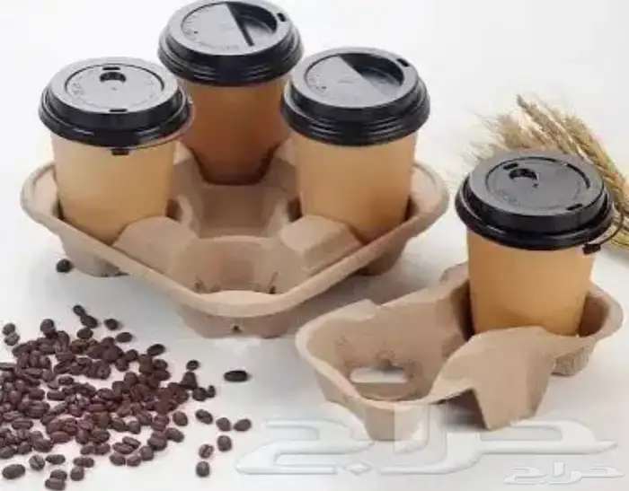 طباعة أكواب ورقية وحامل للأكواب 3