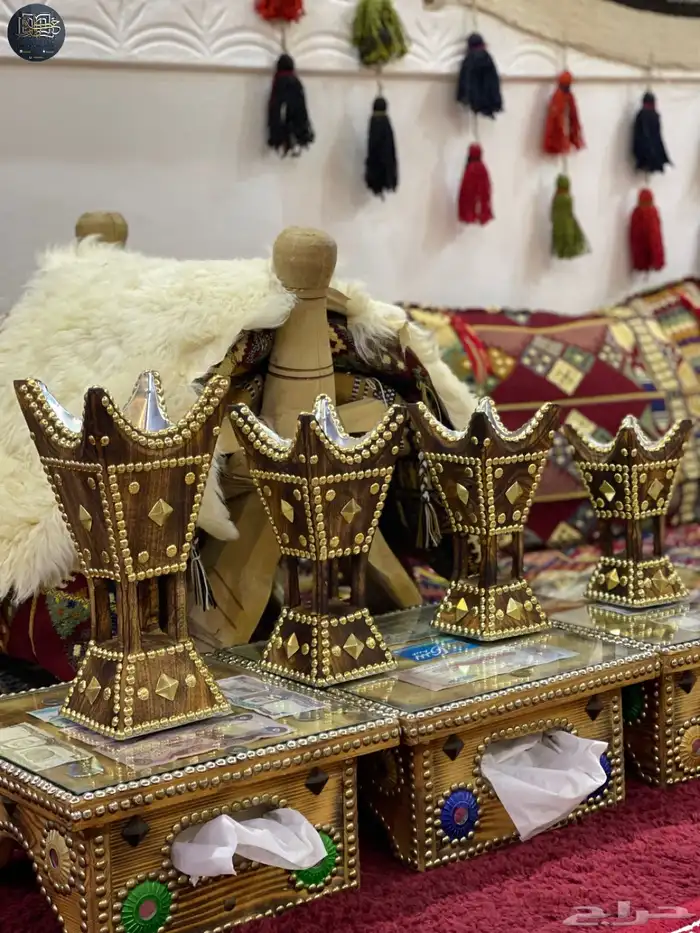 مداخن حائل من خشب الاثل الطبيعي 0