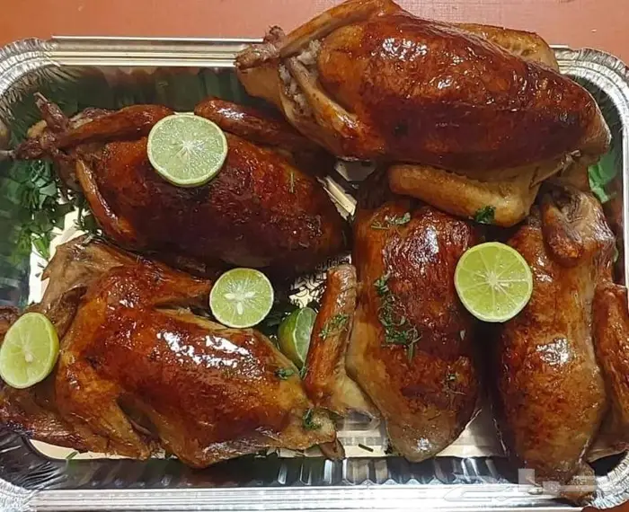 حمام محشي جامبو ( أرز   فريك ) 0