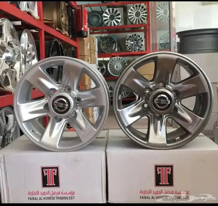 جنوط نيسان باترول فتك 16 تركب جميع الموديلات جديد 0