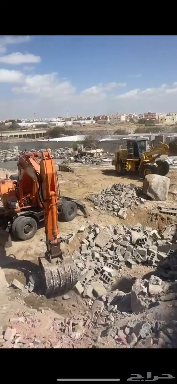 بوكلين قص وهدم وتكسير ترحيل 0