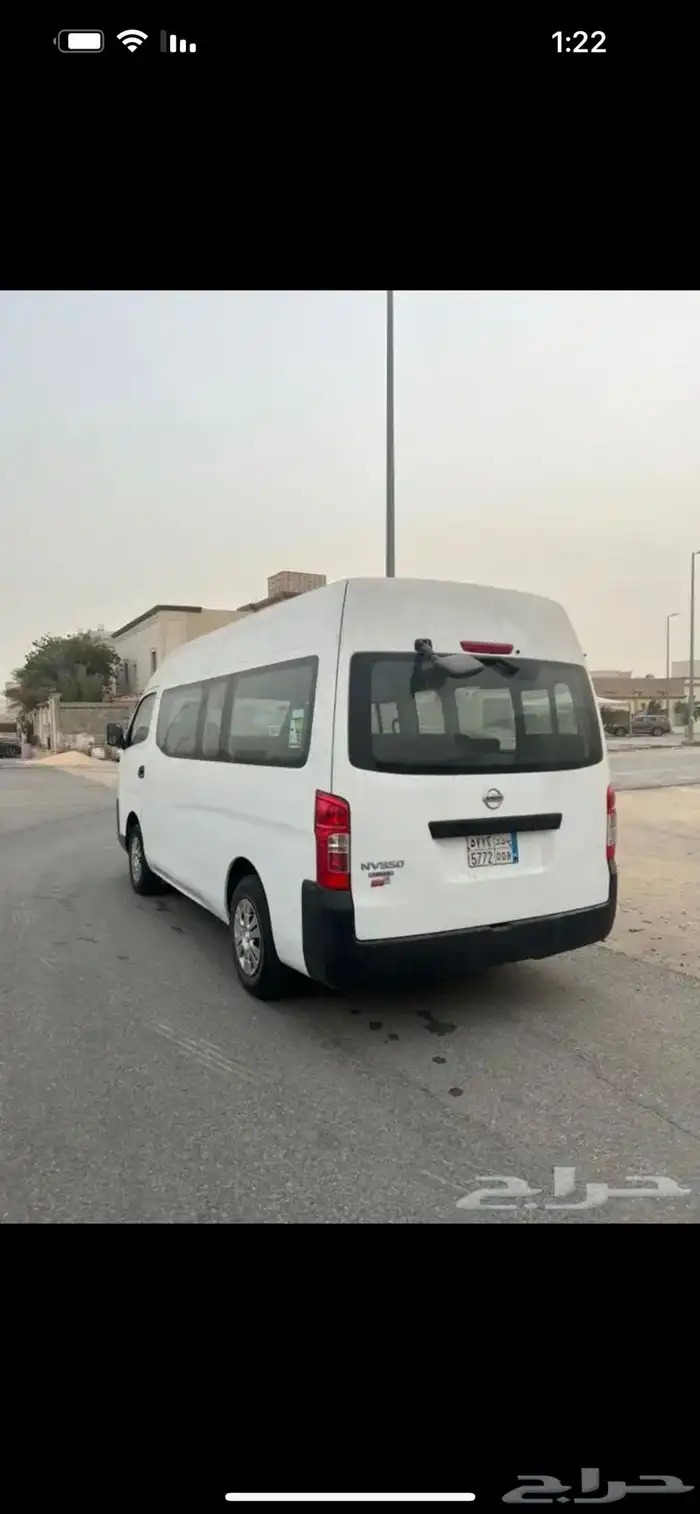 نيسان اورفان 2017 للايجار 3