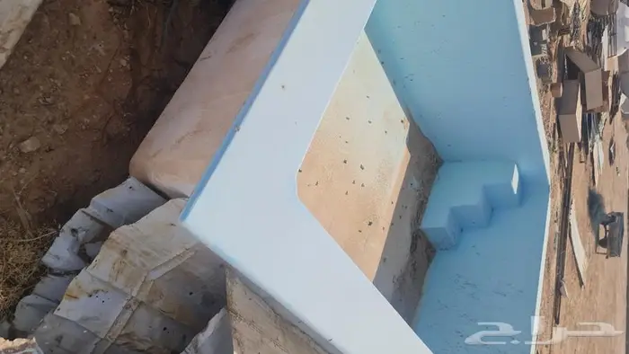 مسبح فايبر ارضي 0