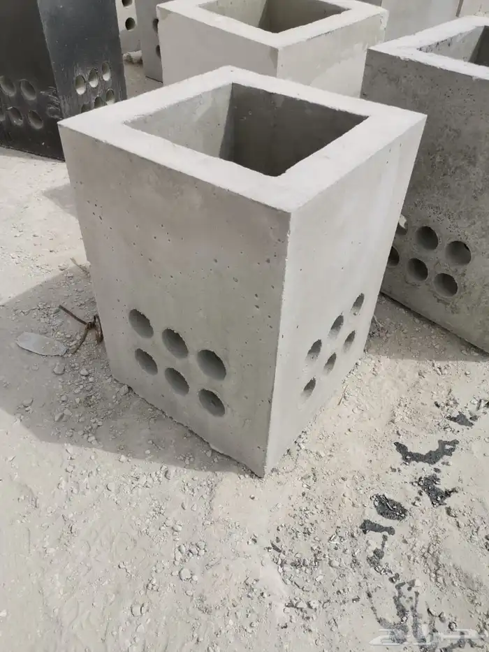 خرسانه قواعد إنارة مناهل حجر نيوجيرسي زينة حدائق 38