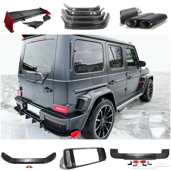 صدام امامي جي كلاس برابوس B800 زوايد وقطع BRABUS 28