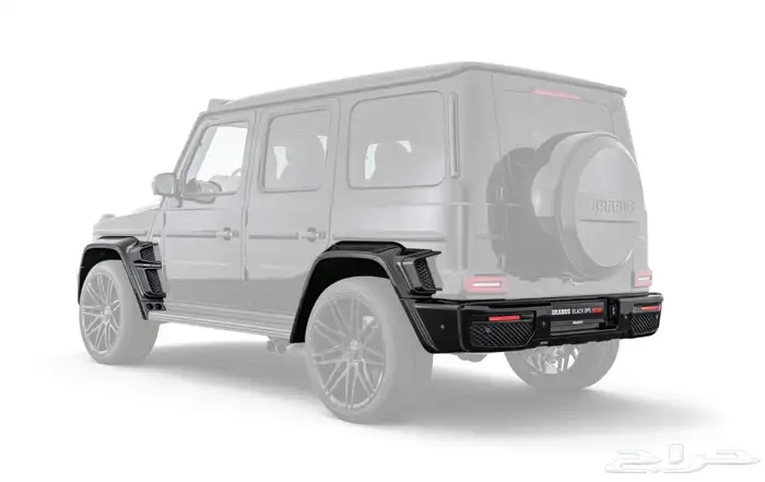 صدام امامي جي كلاس برابوس B800 زوايد وقطع BRABUS 25