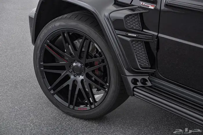 صدام امامي جي كلاس برابوس B800 زوايد وقطع BRABUS 6