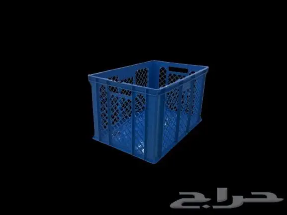 صندوق شبك بلاستيك 60 40 35 سم صناديق بلاستيك 3