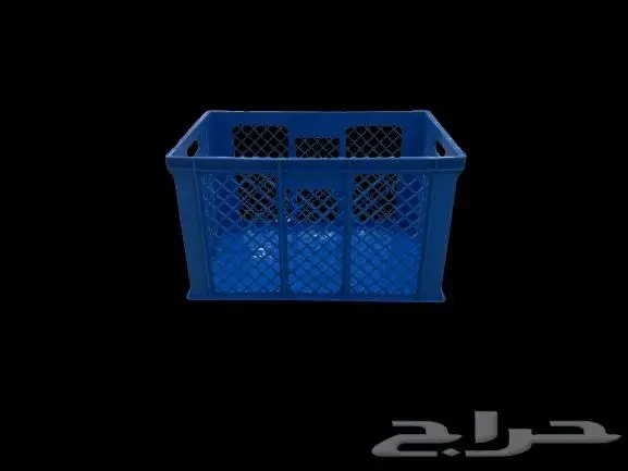 صندوق شبك بلاستيك 60 40 35 سم صناديق بلاستيك 4