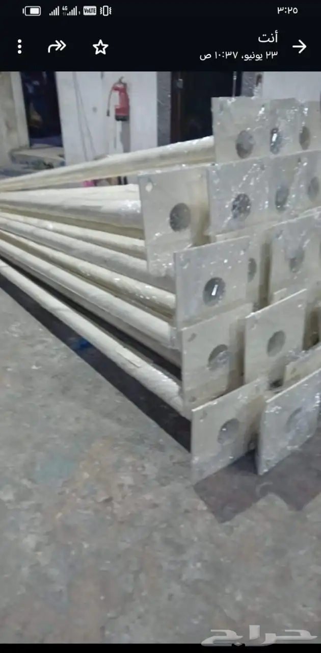 اعمدة شوارع وكشافات وقواعد خرسانيه وأعمدة ديكورية 48