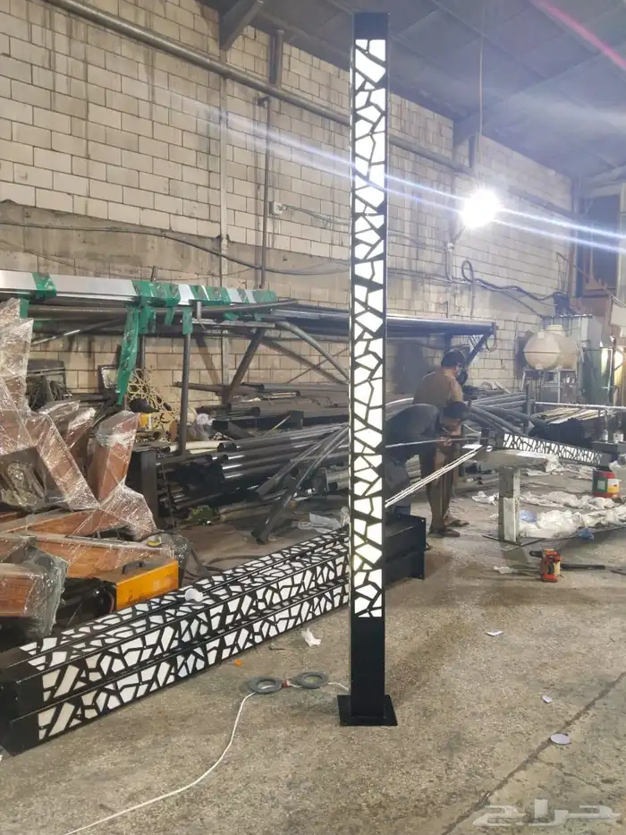 اعمدة شوارع وكشافات وقواعد خرسانيه وأعمدة ديكورية 20