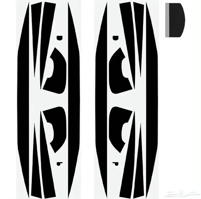 استكر اصطبات خلفية تشارجر 2015-2023 2