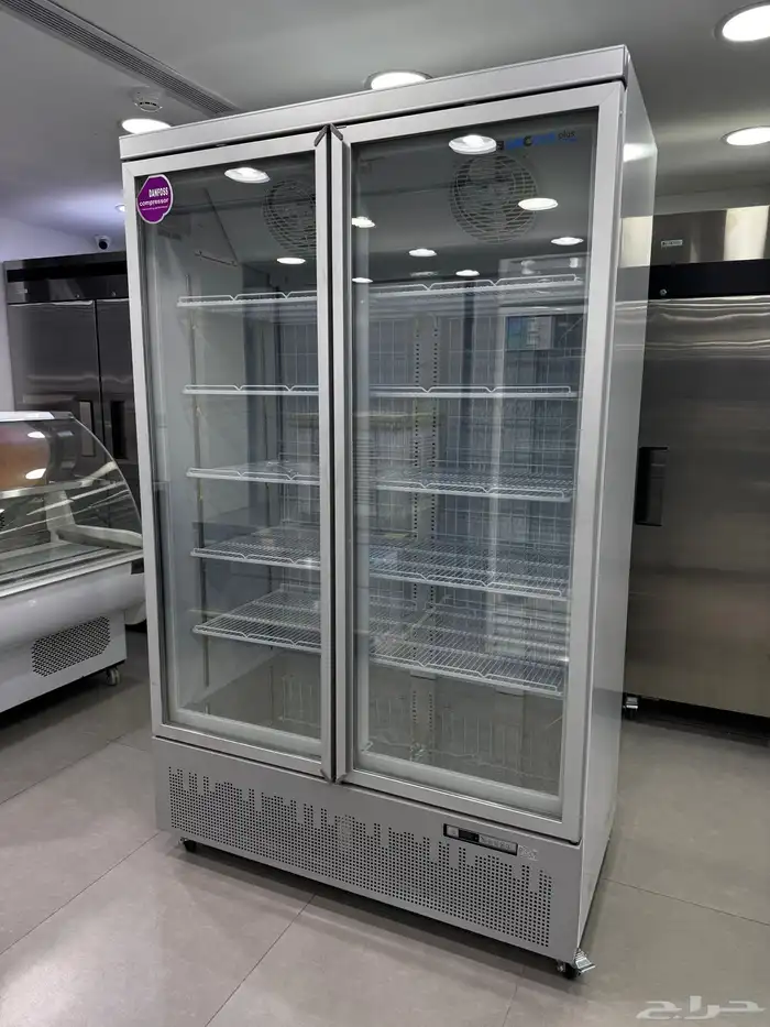 فريزر بانكول 2 باب زجاج 126 6