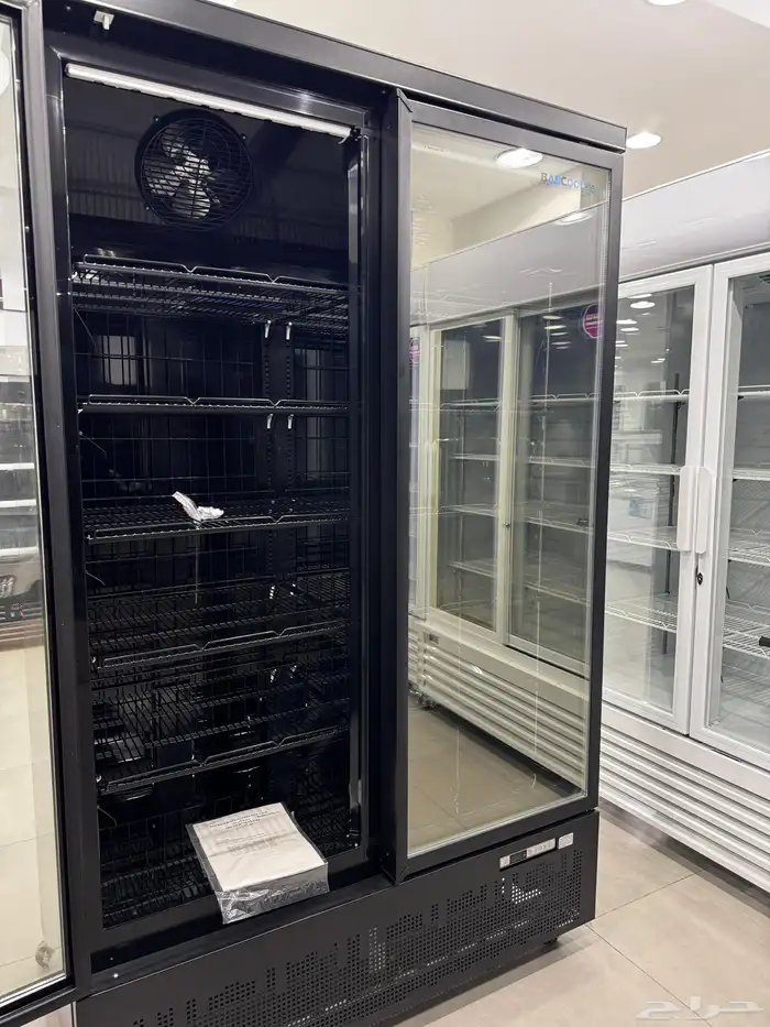 فريزر بانكول 2 باب زجاج 126 0