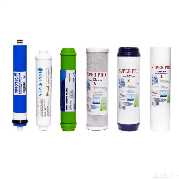 تبي اصدمك طقم فلاتر تحلية المياه المنزليه ب 29 ريال 6