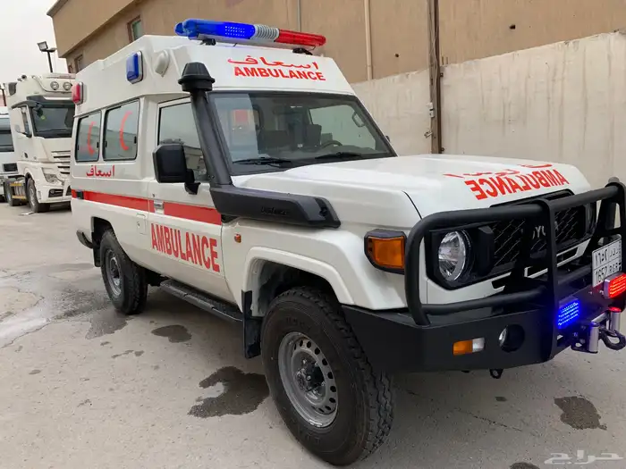 للبيع او للإيجار جيب لاندكروزر بنزين وديزل اسعاف 9