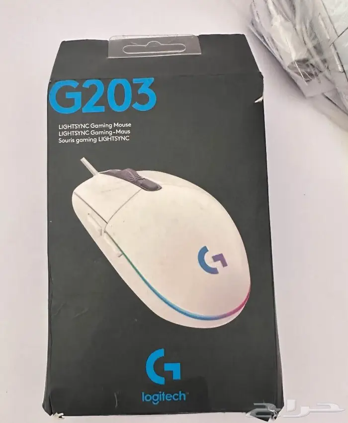 قيمنق ماوس لوجيتك Logitech G203 RGB للبيع بنص السعر 3