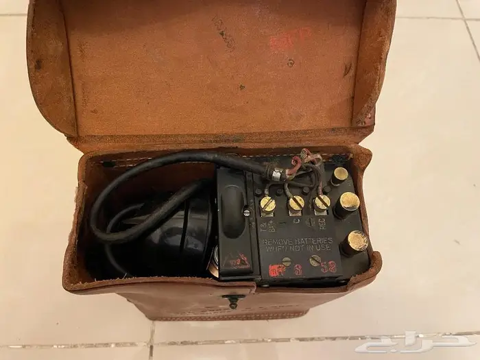 تليفون جيش هندل antique crank military tel 2