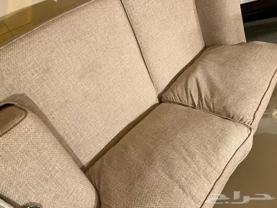 كنب بيج نظيف 3