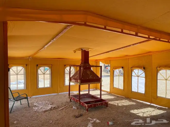 خيام صباح البادية مع المقدمة والجملون شبيهة صباحية الكويت 1