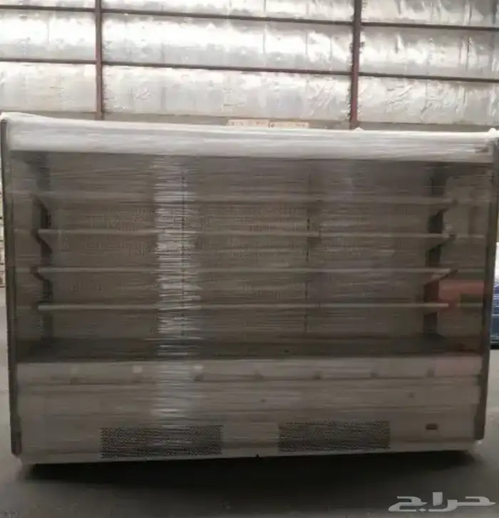 ثلاجة خضار و تمور و عصائر عرض بدون زجاج (جديد) 15