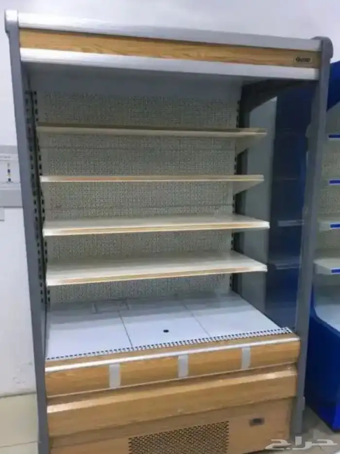 ثلاجة خضار و تمور و عصائر عرض بدون زجاج (جديد) 5