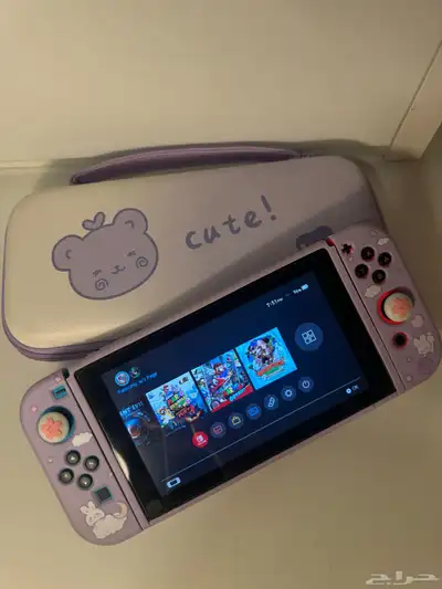 Nintendo Switch نينتدو سويتش (مهكره) مع ذاكره بالألعاب 0