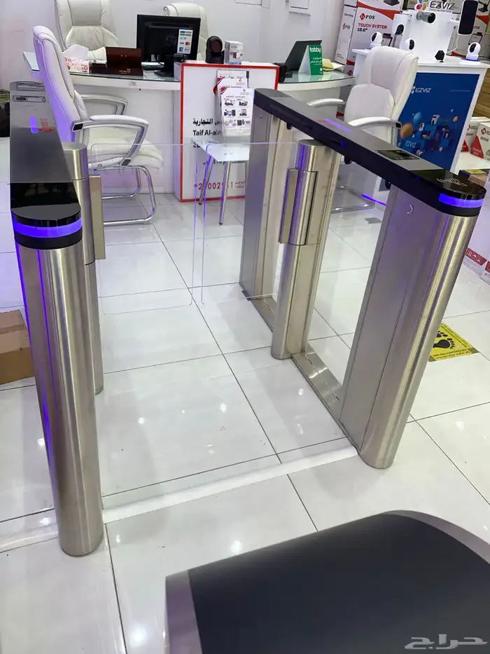 بوابات مرور افراد ترنستيل بوبات تنظيم حركة 4