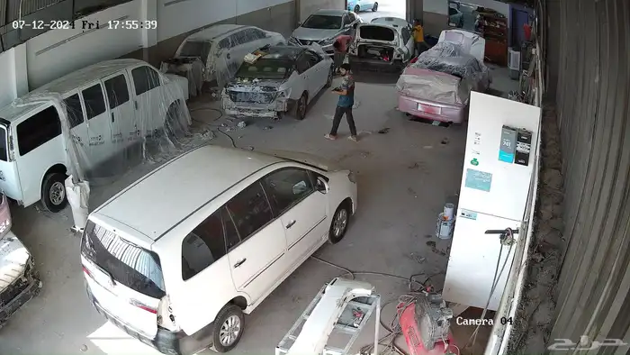 سمكره وبويه رش وتعديل على البارد تابي وتمارا 20