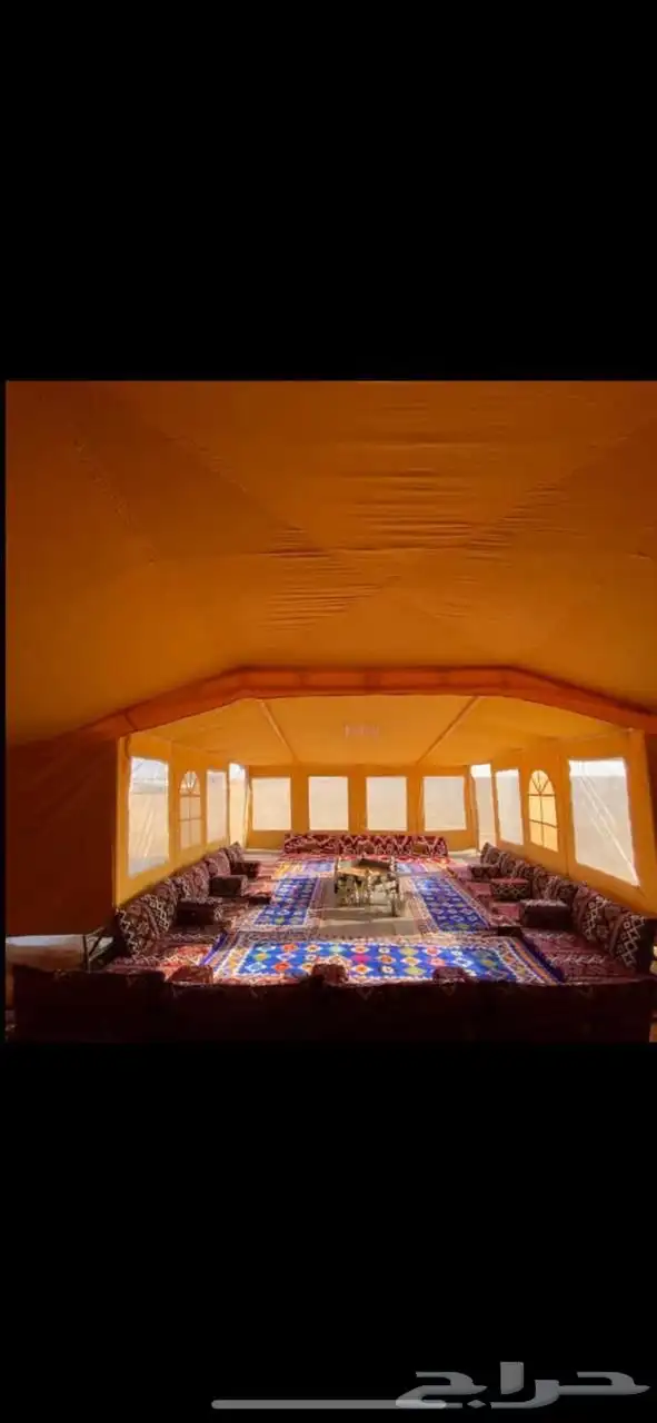 خيام صباح البادية مع المقدمة والجملون شبيهة صباحية الكويت 12